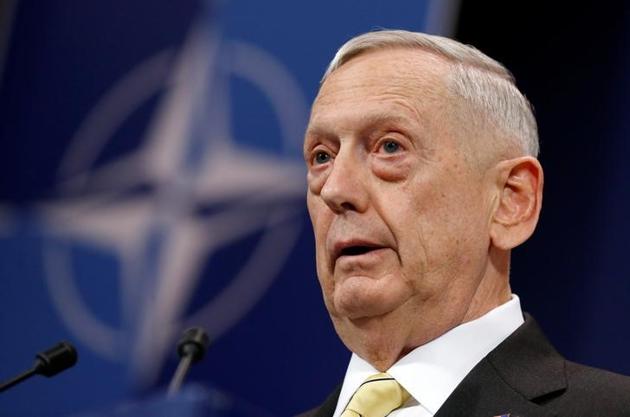 File photo of US defence secretary James Mattis. (Reuters) File photo of US defence secretary James Mattis. (Reuters)