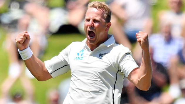 New Zealand pacer Neil Wagner finished with career-best figures of seven for 39 against West Indies in Wellington. (AFP) New Zealand pacer Neil Wagner finished with career-best figures of seven for 39 against West Indies in Wellington. (AFP)