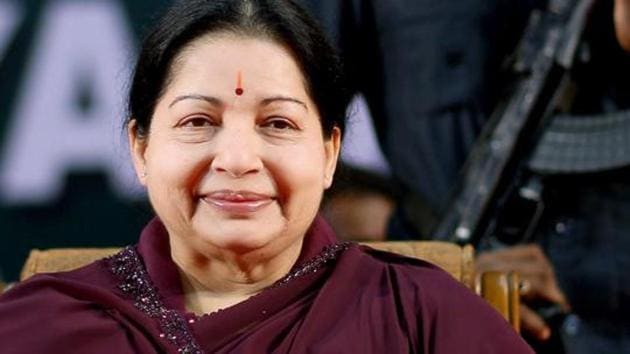 A file photo of late Tamil Nadu chief minister and AIADMK chief J Jayalalithaa (PTI) A file photo of late Tamil Nadu chief minister and AIADMK chief J Jayalalithaa (PTI)