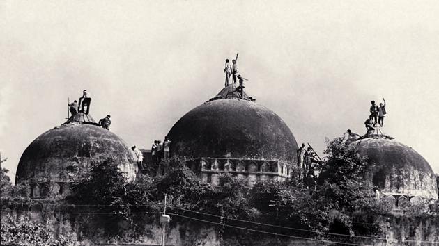 File photo of Babri Masjid in Ayodhya.