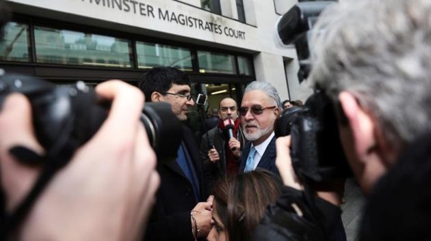 Vijay Mallya arrives at Westminster Magistrates Court in London on December 4. (REUTERS) Vijay Mallya arrives at Westminster Magistrates Court in London on December 4. (REUTERS)