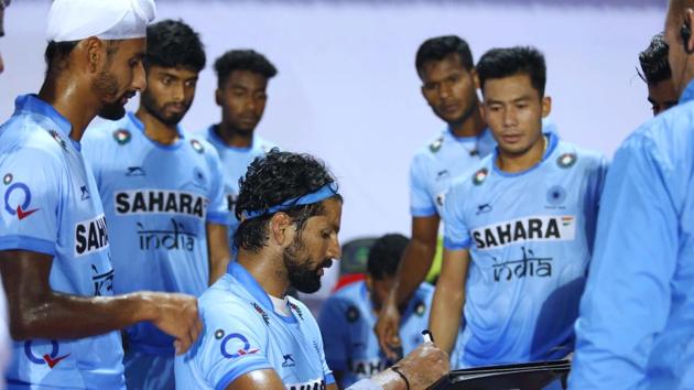 India will have their task cut out when they face Belgium in the quarter-finals of the Hockey World League Final. (Hockey India) India will have their task cut out when they face Belgium in the quarter-finals of the Hockey World League Final. (Hockey India)
