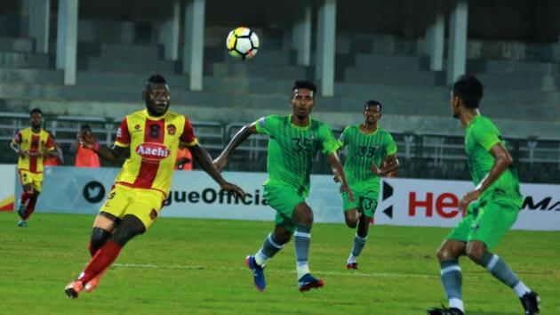 Gokulam Kerala FC are now in seventh spot in the I-League table after drawing their game with Chennai City FC. (Hindustan Times) Gokulam Kerala FC are now in seventh spot in the I-League table after drawing their game with Chennai City FC. (Hindustan Times)