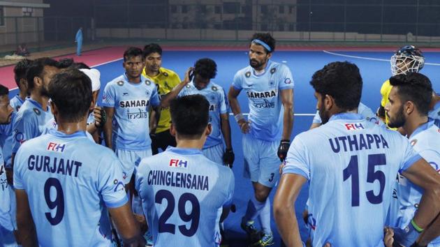 India have struggled to convert their penalty corners at the Hockey World League Final. (Hockey India) India have struggled to convert their penalty corners at the Hockey World League Final. (Hockey India)