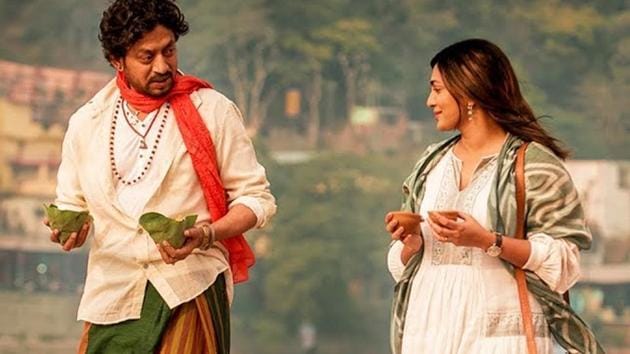 Irrfan Khan and Parvathy in a still from the film Qarib Qarib Singlle. Irrfan Khan and Parvathy in a still from the film Qarib Qarib Singlle.