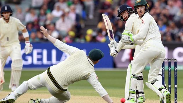 England's Joe Root scored a half-century for England against Australia on Day 4 of the second Test in Adelaide. Get full cricket score, highlights of Australia vs England, 2nd Ashes Test, Day 4 here.(AFP)