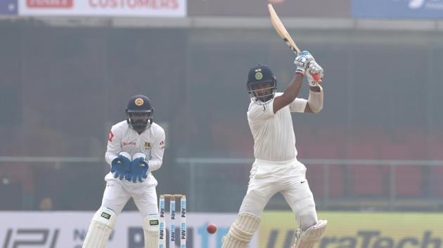 Cheteshwar Pujara played aggressively as India’s lead went past 300. (BCCI) 