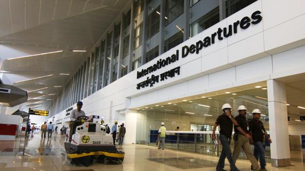 The man was apprehended around 4:00 am when the CISF personnel found him roaming suspiciously inside the Terminal-3 building of the Indira Gandhi International Airport. (File) The man was apprehended around 4:00 am when the CISF personnel found him roaming suspiciously inside the Terminal-3 building of the Indira Gandhi International Airport. (File)