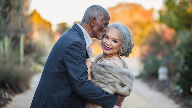 Married 47 years, Wanda, aged 67 and Marvin Brewington, 70, have been through it all, according to their photographer daughter, Amber Robinson, who shot these gorgeous photos of them.(Images by Amber Robinson/ Facebook)