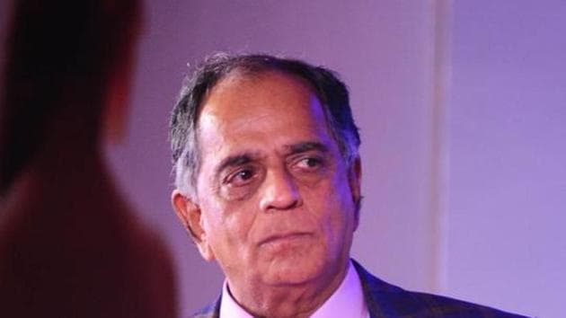 Indian Bollywood producer Pahlaj Nihalani attends the trailer launch of Julie 2 in Mumbai. (AFP) Indian Bollywood producer Pahlaj Nihalani attends the trailer launch of Julie 2 in Mumbai. (AFP)