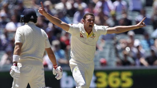 England skipper Root was the next one to be dismissed as Hazlewood handed the Aussies complete control of the match. (AP)