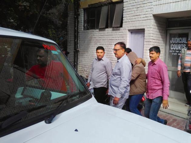 The juvenile accused in the Ryan case was produced before the Juvenile Justice Board on Wednesday. (HT PHOTO) The juvenile accused in the Ryan case was produced before the Juvenile Justice Board on Wednesday. (HT PHOTO)