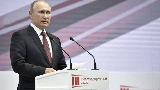 Russian President Vladimir Putin delivers a speech at the Railway Congress in Moscow, Russia. (Reuters File Photo) Russian President Vladimir Putin delivers a speech at the Railway Congress in Moscow, Russia. (Reuters File Photo)