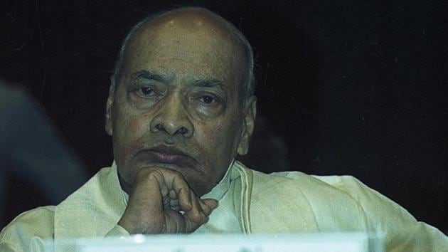 In the immediate fallout, then Prime Minister P V Narasimha Rao’s government dismissed BJP govts in UP, MP, Rajasthan and Himachal Pradesh. Ten days after the mosque was demolished, Prime Minister P V Narasimha Rao set up a commission of inquiry under retired judge Justice MS Liberhan. (HT Photo) 