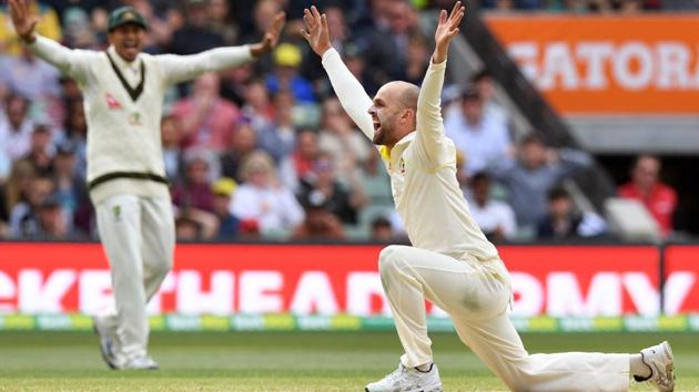 Nathan Lyon is always serenaded with chants of “Nice, Garry” by Australian fans. (AFP) Nathan Lyon is always serenaded with chants of “Nice, Garry” by Australian fans. (AFP)