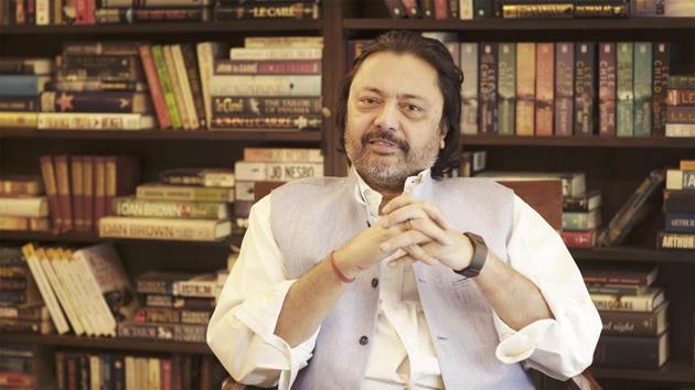 Sanjiv Saraf, 59, launched the Rekhta website in January 2013. He started the festival Jashn-e-Rekhta in 2015.(Photo: Rekhta Foundation)