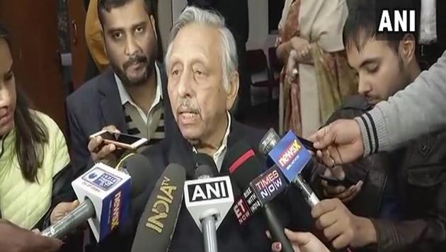 Senior Congress leader Mani Shankar Aiyar called Narendra Modi a ‘neech aadmi’ after the prime minister accused the Congress of seeking votes in BR Ambedkar’s name but trying to erase his contribution to building India.(ANI Photo)