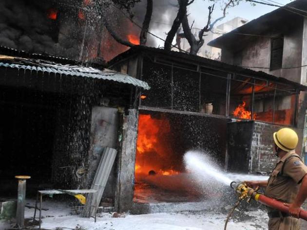 11 godowns were gutted in the fire.(File pic for representation)