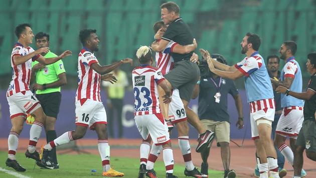 Njazi Kuqi then equalised in the 89th minute for ATK. (ISL) 
