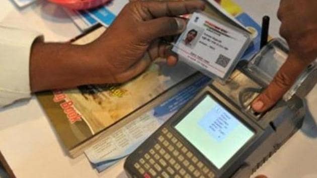 Refuting social media messages, the Unique Identification Authority of India said as on date there is no stay from the Supreme Court on Aadhaar and its linking to various services.(AFP File Photo)