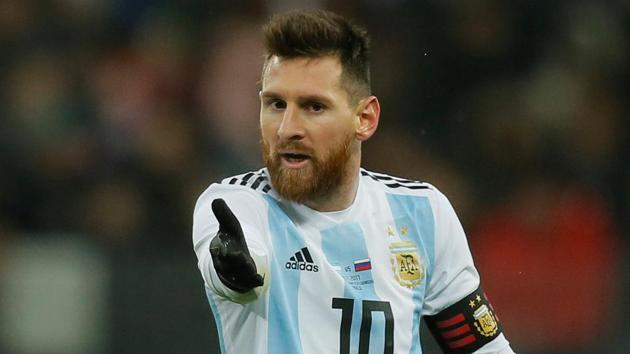 Lionel Messi helped Argentina qualify for the FIFA World Cup in 2018. (REUTERS) Lionel Messi helped Argentina qualify for the FIFA World Cup in 2018. (REUTERS)