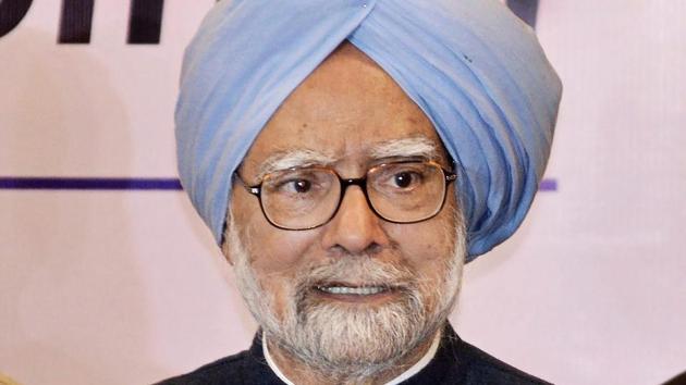 Former prime minister Manmohan Singh addresses a press conference in Rajkot on Thursday. (PTI Photo) Former prime minister Manmohan Singh addresses a press conference in Rajkot on Thursday. (PTI Photo)