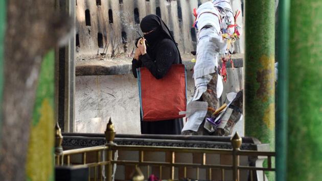 The shrine has been a centre of spirituality for centuries and people from different walks of life and religions visit seeking blessings of a saint whose legend and tales of these harmless scorpions have travelled far and wide. (Mohd Zakir / HT Photo)