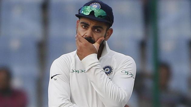 Sunil Gavaskar taunted Ravichandran Ashwin and Cheteshwar Pujara for their fielding against Sri Lanka in New Delhi. (AP) Sunil Gavaskar taunted Ravichandran Ashwin and Cheteshwar Pujara for their fielding against Sri Lanka in New Delhi. (AP)