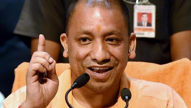Uttar Pradesh chief minister Yogi Adityanath speaks at a press conference in Lucknow. (PTI File Photo) Uttar Pradesh chief minister Yogi Adityanath speaks at a press conference in Lucknow. (PTI File Photo)