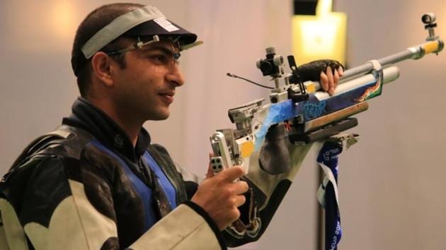 Ravi Kumar won an individual bronze on Day 1 of Asian Airgun Shooting Championships.(Twitter) Ravi Kumar won an individual bronze on Day 1 of Asian Airgun Shooting Championships.(Twitter)