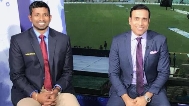 VVS Laxman taunted Russel Arnold on Twitter over the latter’s prediction regarding the India vs Sri Lanka ODI series. (Twitter) VVS Laxman taunted Russel Arnold on Twitter over the latter’s prediction regarding the India vs Sri Lanka ODI series. (Twitter)