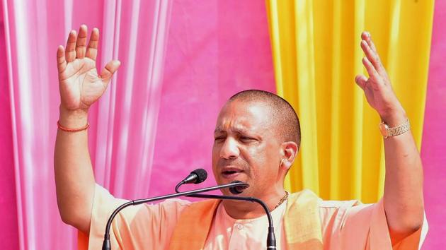 Yogi Adityanath addresses at an election campaign rally for state assembly election in Rajkot. (PTI File Photo) Yogi Adityanath addresses at an election campaign rally for state assembly election in Rajkot. (PTI File Photo)