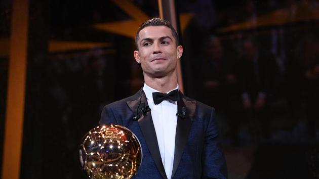 Ronaldo had also won the FIFA Men’s Player of the Year award in October. (AFP)