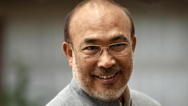Manipur chief minister N Biren Singh. (Vipin Kumar/HT Photo) Manipur chief minister N Biren Singh. (Vipin Kumar/HT Photo)