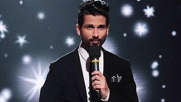 Shahid Kapoor on the sets of  Jhalak Dikhhla Jaa.