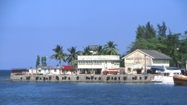 Chatham Island off Port Blair. The mill, established back in 1883, during British colonial rule, was primarily used to meet the requirement of timber for construction work on the island. (Wikimedia Commons) Chatham Island off Port Blair. The mill, established back in 1883, during British colonial rule, was primarily used to meet the requirement of timber for construction work on the island. (Wikimedia Commons)