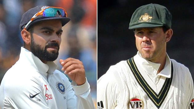 Virat Kohli’s Indian cricket team needs to win overseas in order to be compared to Ricky Ponting’s Australia. (HT Photo) Virat Kohli’s Indian cricket team needs to win overseas in order to be compared to Ricky Ponting’s Australia. (HT Photo)