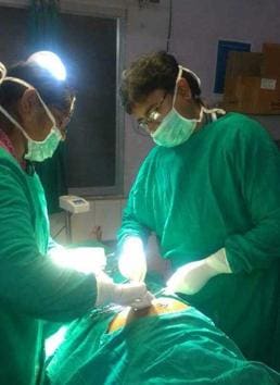 A Jharkhand doctor’s social media posts bragging about how he saved the life of a woman has landed him in trouble. (HT Photo) A Jharkhand doctor’s social media posts bragging about how he saved the life of a woman has landed him in trouble. (HT Photo)