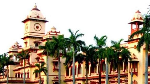 A file photo of the Banaras Hindu University. A professor said political parties were part of the MA first-year syllabus (Picture credit: IIT-BHU official website)