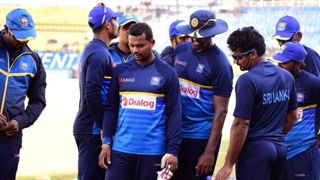 The last time India played Sri Lanka in an ODI series, Sri Lanka were whitewashed 5-0. (HT photo)