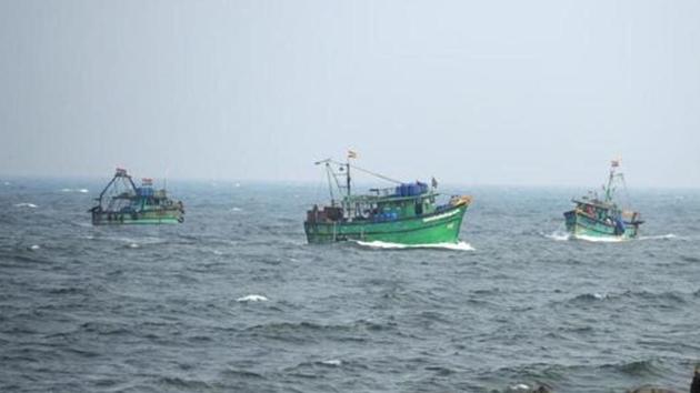 The incident comes amid recurring arrests of fishermen from the state by the Lankan naval personnel on charges of poaching fish in their waters. (AFP Representative Photo) The incident comes amid recurring arrests of fishermen from the state by the Lankan naval personnel on charges of poaching fish in their waters. (AFP Representative Photo)