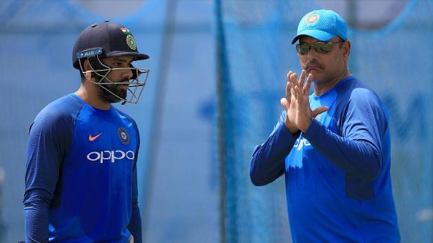 Rohit Sharma (L) will be captaining India against Sri Lanka in the absence of Virat Kohli. (Getty Images) Rohit Sharma (L) will be captaining India against Sri Lanka in the absence of Virat Kohli. (Getty Images)