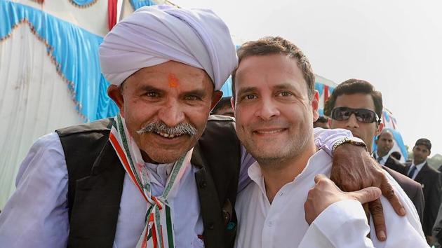 Rahul Gandhi meets people during a rally in Gujarat's Anand. (PTI Photo) Rahul Gandhi meets people during a rally in Gujarat's Anand. (PTI Photo)