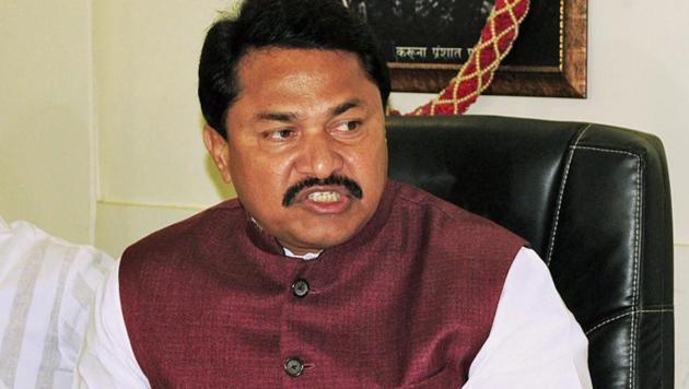 BJP MP Nana Patole speaks to the media after submitting his resignation from Lok Sabha seat and party during a press conference in Nagpur, Maharashtra on Saturday. (PTI) BJP MP Nana Patole speaks to the media after submitting his resignation from Lok Sabha seat and party during a press conference in Nagpur, Maharashtra on Saturday. (PTI)