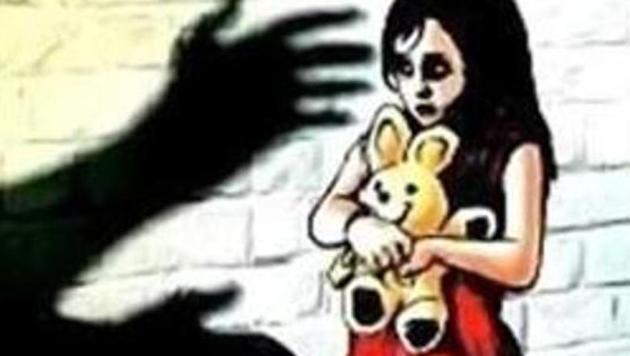 The girl was rushed to the Mahatma Gandhi Memorial Medical College Hospital by family members after she complained of pain in her lower abdomen and private parts. (HT illustration)