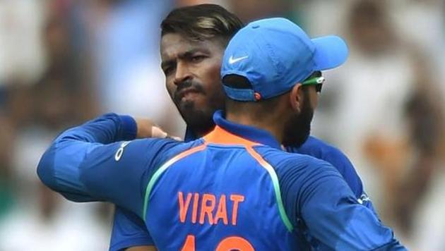 Virat Kohli’s Indian cricket team will prosper in day-night Tests thanks to talent like Hardik Pandya, feels Australian cricket great Ian Chappell.(AFP)