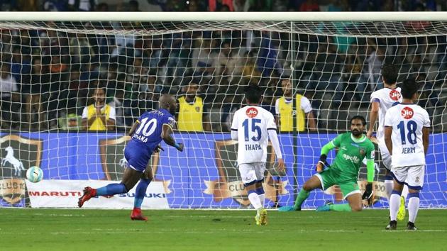 With the win, Mumbai City jumped to fifth in the ISL standings. (ISL) With the win, Mumbai City jumped to fifth in the ISL standings. (ISL)