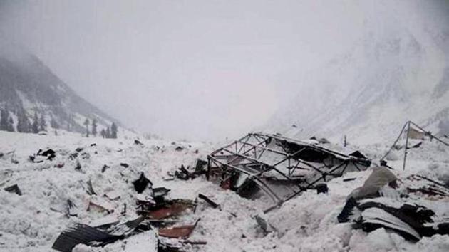 An army jawan who was trapped in  avalanche  near Rohtang Tunnel’s north portal since Saturday evening was rescued on Sunday. (PTI file photo for representational purpose only)
