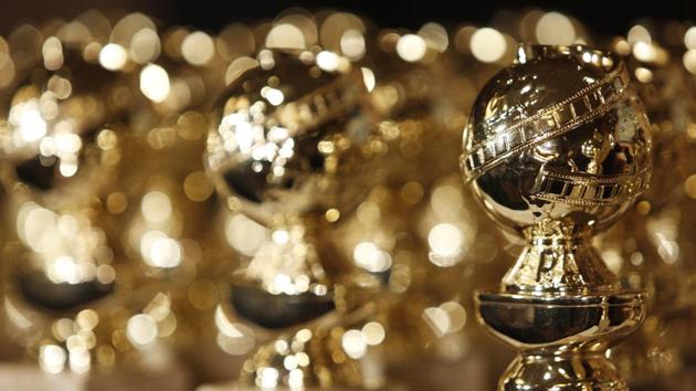 Golden Globe statuettes are displayed during a news conference in Beverly Hills. (AP) Golden Globe statuettes are displayed during a news conference in Beverly Hills. (AP)