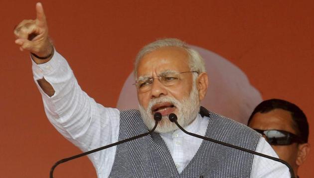 Prime Minister Narendra Modi at a rally alleged that Pakistan was meddling in the Gujarat elections, and questioned some senior Congress leaders’ recent meeting with the neighbouring country’s officials, including the country’s high commissioner to India. (PTI File Photo) Prime Minister Narendra Modi at a rally alleged that Pakistan was meddling in the Gujarat elections, and questioned some senior Congress leaders’ recent meeting with the neighbouring country’s officials, including the country’s high commissioner to India. (PTI File Photo)